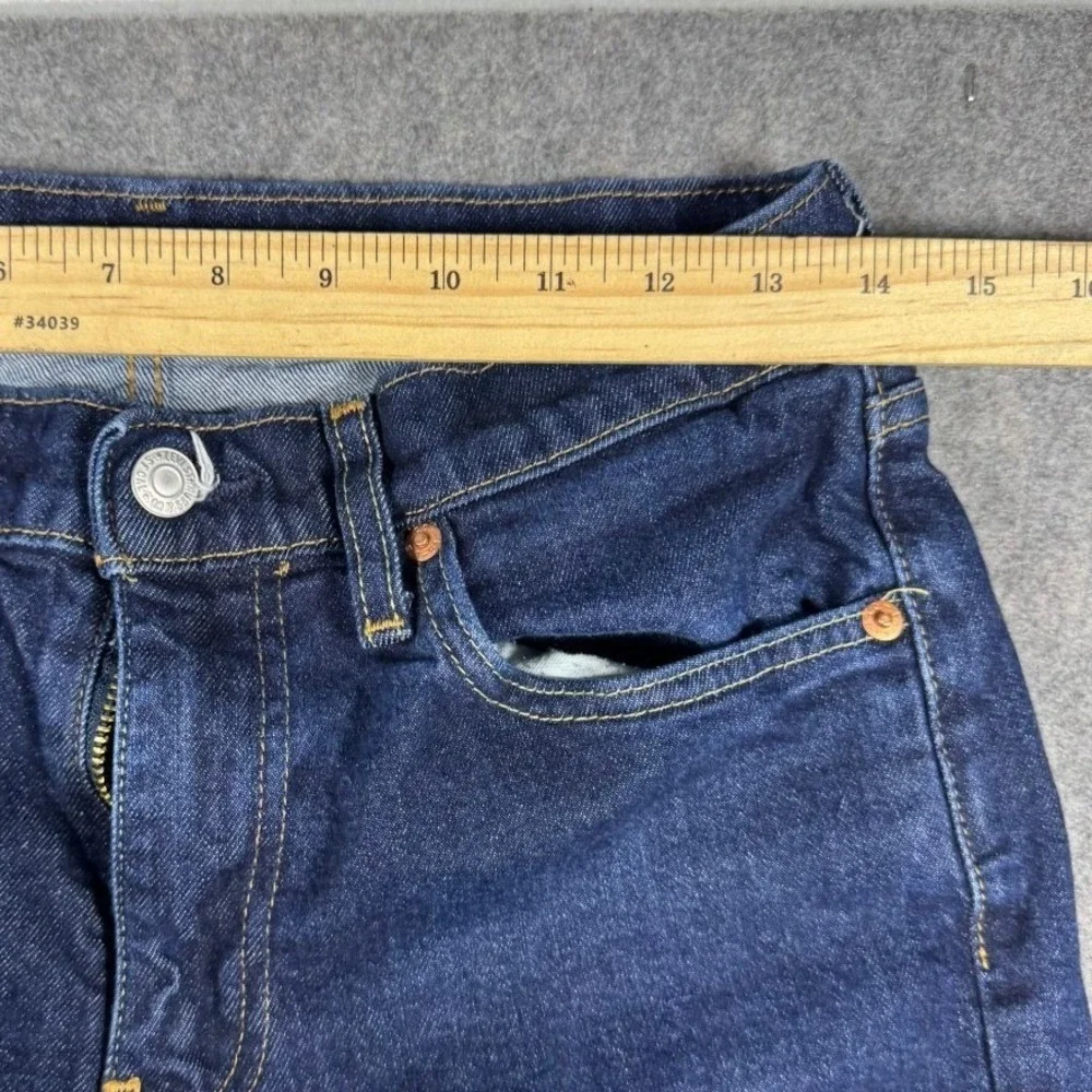 Levis Premium 511 Slim Fit Jeans Mens Fits 28x29 Dark‎ Indigo Denim Blue Stretch